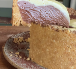 Torta de Doce de Leite Trufada