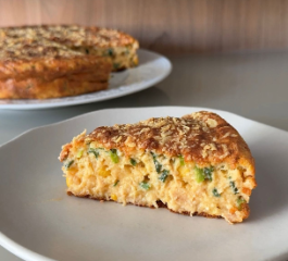 Torta de Frango com Ricota: leve, saudável e cheia de afeto!