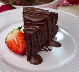 Torta sem Farinha de Chocolate