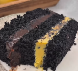 Bolo Black com Maracujá