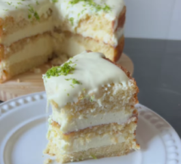 Bolo Mousse de Limão