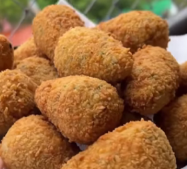 Coxinha de Frango Sem Massa