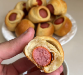 Enroladinho de Salsicha da Vovó