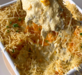 Fricassê de Carne com Alcatra