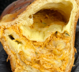 Pão de Forma Recheado de Frango