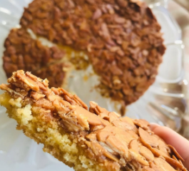 Tarte de Amêndoa Low Carb