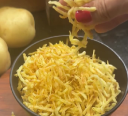 Batata Palha na Airfryer