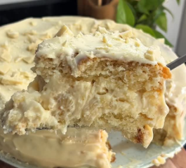 Bolo Gelado de Abacaxi