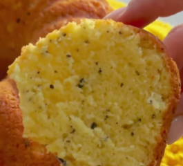 Bolo Simples de Maracujá