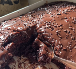 Bolo de Brigadeiro Quente