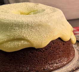 Bolo de Café com Leite Ninho