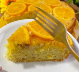 Bolo de Laranja Bahia com Nozes