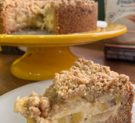 Cuca Preguiçosa de Banana