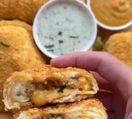 Pão Crocante de Nachos com Carne Moída