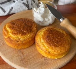 Pãozinho de Milho com Erva Doce