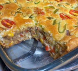 Torta de Atum sem Glúten