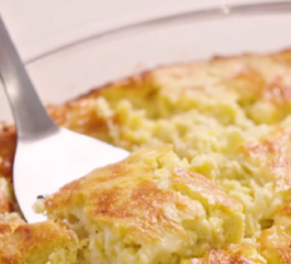 Torta de Milho com Queijo no Liquidificador