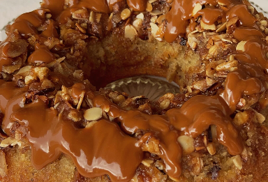 Bolo de Banana com Nuts