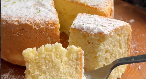 Bolo de Limão Saudável